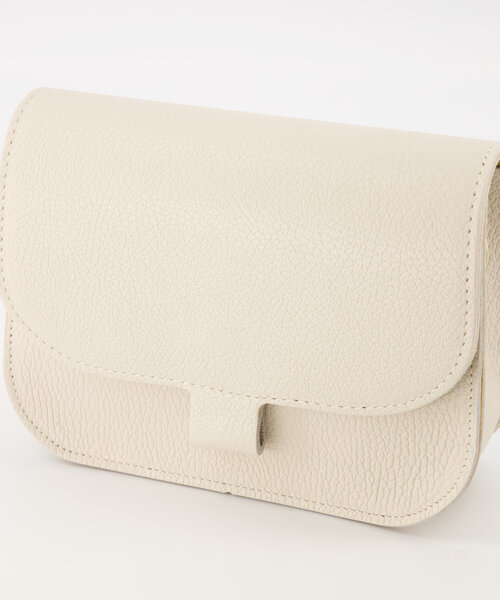 Flora  - Classic Grain - Crossbody bags - Ecru - D37 - Bronze