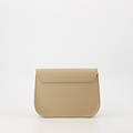 Flora  - Classic Grain - Crossbody bags - Taupe - D05 - Bronze