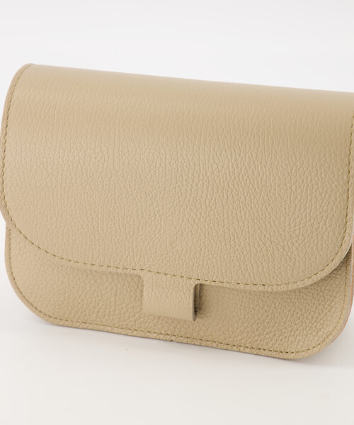Flora  - Classic Grain - Crossbody bags - Taupe - D05 - Bronze