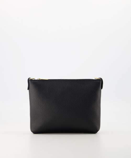 Ariel - Classic Grain - Crossbody tassen - Zwart - D28 - Goudkleurig