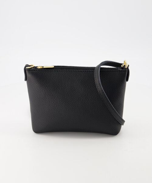 Ariel - Classic Grain - Crossbody tassen - Zwart - D28 - Goudkleurig
