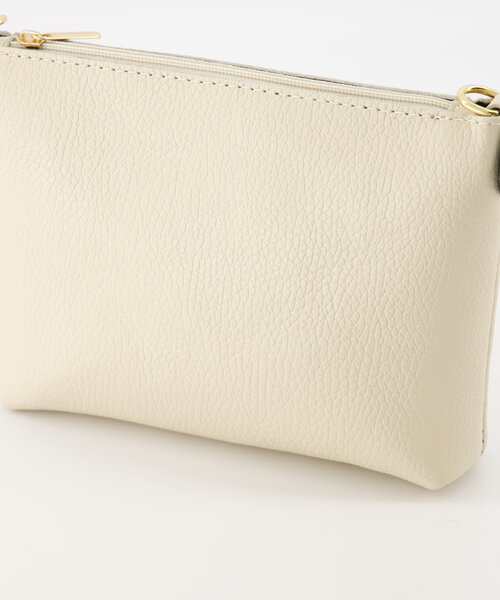 Ariel - Classic Grain - Crossbody tassen - Ecru - D37 - Goudkleurig