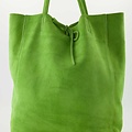 Mia  - Suede - Crossbody tassen - Groen - Appelgroen D08B -