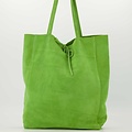 Mia  - Suede - Crossbody tassen - Groen - Appelgroen D08B -