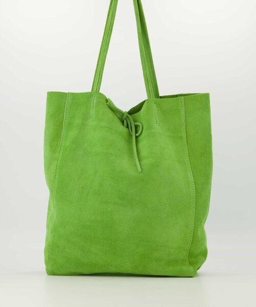 Mia  - Suede - Crossbody tassen - Groen - Appelgroen D08B -