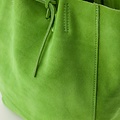 Mia  - Suede - Crossbody tassen - Groen - Appelgroen D08B -