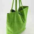 Mia  - Suede - Crossbody tassen - Groen - Appelgroen D08B -