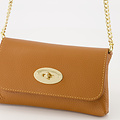Finley  - Classic Grain - Crossbody tassen - Cognac - D109 - Goudkleurig