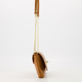 Finley  - Classic Grain - Crossbody tassen - Cognac - D109 - Goudkleurig