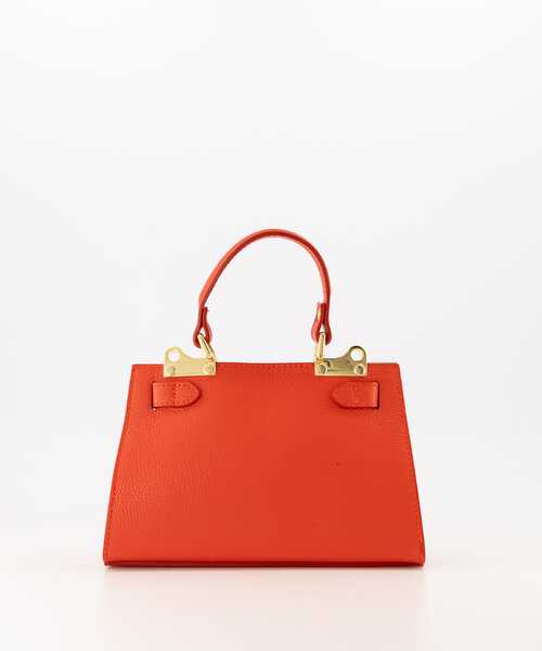 Kylie - Classic Grain - Handtassen - Rood - T1644 - Goudkleurig