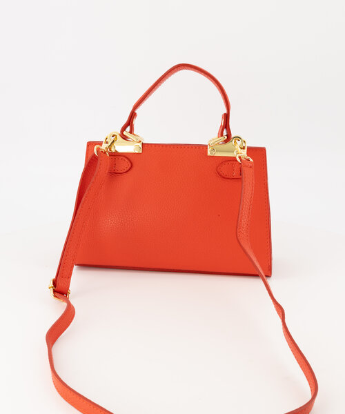 Kylie - Classic Grain - Handtassen - Rood - T1644 - Goudkleurig