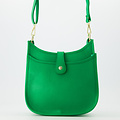 Valerie - Classic Grain - Crossbody bags - Green - Kelly Green D100 - Gold