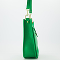 Valerie - Classic Grain - Crossbody bags - Green - Kelly Green D100 - Gold