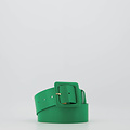 Caroline - Classic Grain - Belts with buckles - Green - Kelly Green D100 - Gold