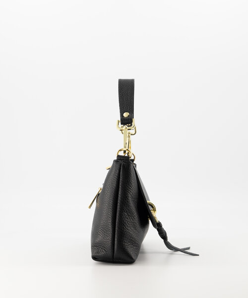 Cosi - Classic Grain - Hand bags - Black - D28 - Gold