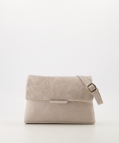 Ravelli - Spazzolato - Crossbody tassen - Grijs - 33 - Goudkleurig