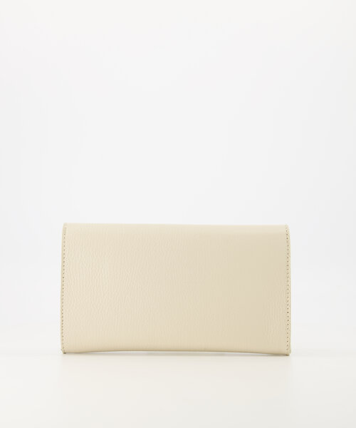 Vive - Classic Grain - Clutch - Ecru - D37 - Goudkleurig