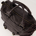 Jose - Gewassen leer - Crossbody tassen - Zwart -  - Bronskleurig