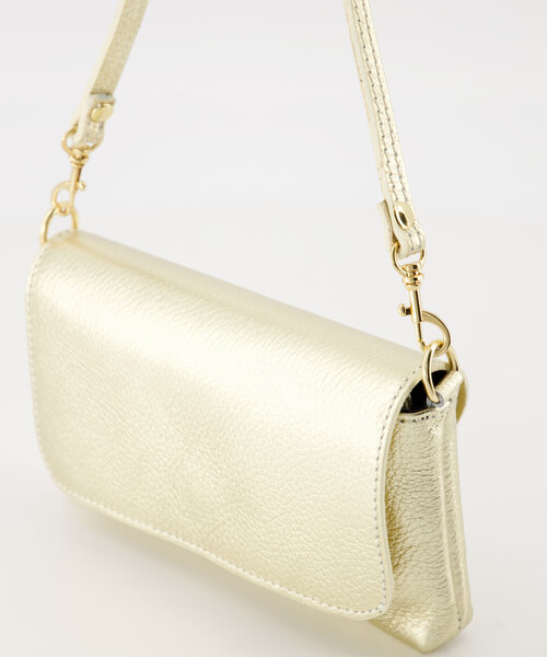 Lara - Classic Grain - Clutch - Gold - DL731 - Gold