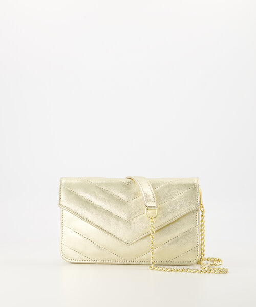 Laurie - Metallic - Clutch - Goud - L003 - Goudkleurig