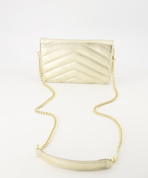 Laurie - Metallic - Clutch - Goud - L003 - Goudkleurig