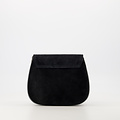 Sola - Suede - Crossbody tassen - Zwart - 23 - Bronskleurig