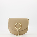 Sevy - Classic Grain - Crossbody tassen - Taupe - D05 - Goudkleurig