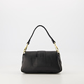 Baby Puffy Jasmin - Classic Grain - Hand bags - Black - D28 - Gold