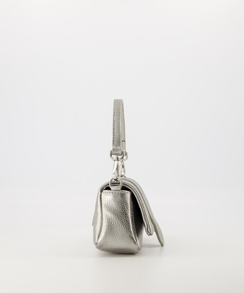 Baby Puffy Jasmin - Classic Grain - Handtassen - Zilver - DL707 - Zilverkleurig