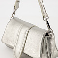 Baby Puffy Jasmin - Classic Grain - Handtassen - Zilver - DL707 - Zilverkleurig