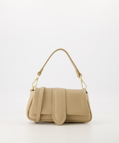 Baby Puffy Jasmin - Classic Grain - Handtassen - Taupe - D05 - Goudkleurig