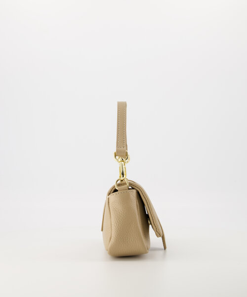 Baby Puffy Jasmin - Classic Grain - Handtassen - Taupe - D05 - Goudkleurig