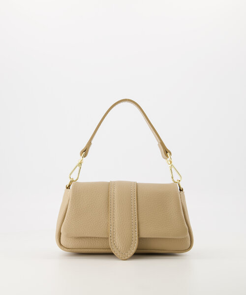 Baby Puffy Jasmin - Classic Grain - Handtassen - Taupe - D05 - Goudkleurig