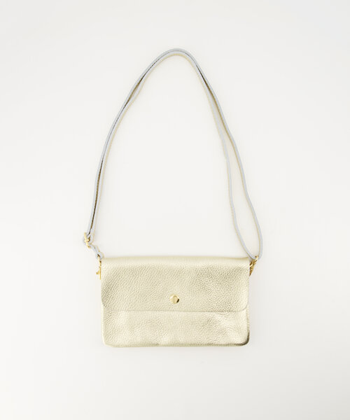 Misa - Classic Grain - Crossbody tassen - Goud - DL731 - Goudkleurig