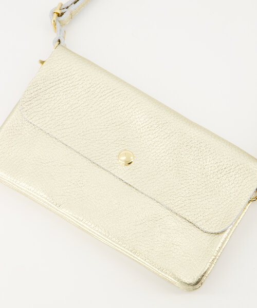 Misa - Classic Grain - Crossbody tassen - Goud - DL731 - Goudkleurig