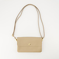 Misa - Classic Grain - Crossbody bags - Taupe - D05 - Gold