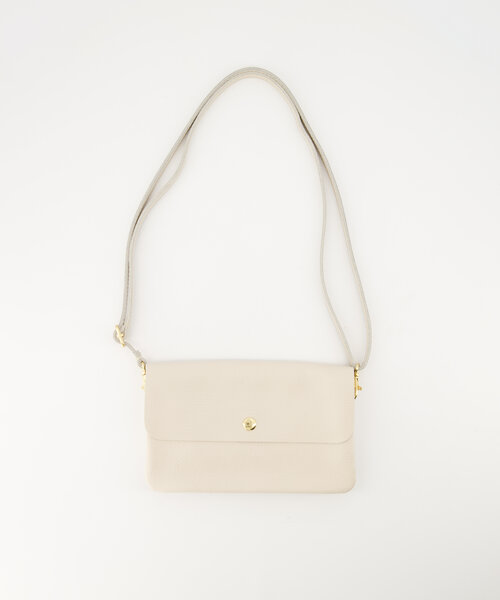 Misa - Classic Grain - Crossbody bags - Ecru - D37 - Gold