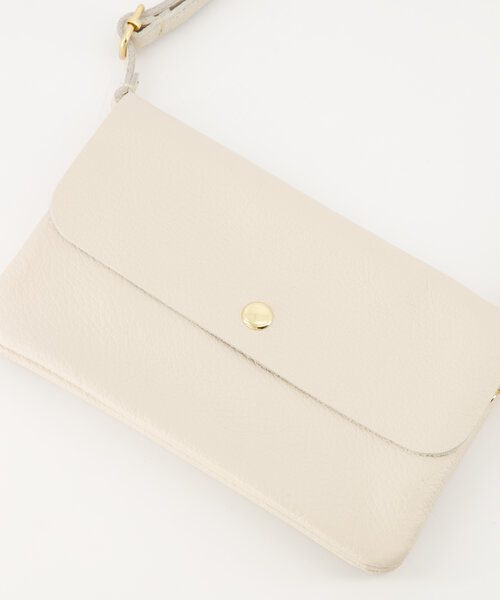 Misa - Classic Grain - Crossbody bags - Ecru - D37 - Gold
