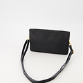 Misa - Classic Grain - Crossbody tassen - Zwart - D28 - Goudkleurig