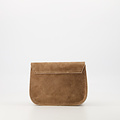 Flora  - Suede - Crossbody tassen - Taupe - 24 - Bronskleurig