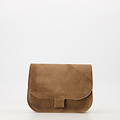 Flora  - Suede - Crossbody tassen - Taupe - 24 - Bronskleurig