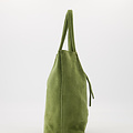 Alice  - Suede - Crossbody tassen - Groen - 29 - Zilverkleurig