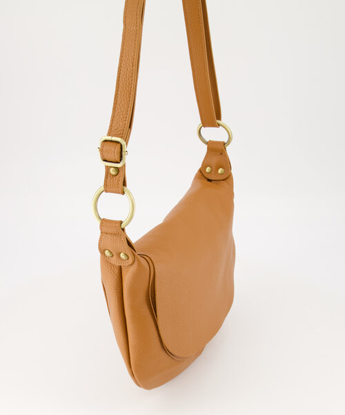 Rhode - Classic Grain - Crossbody tassen - Cognac - D109 - Bronskleurig