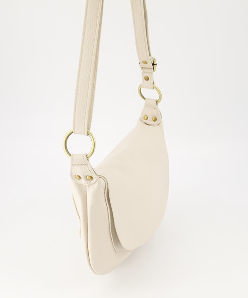 Rhode - Classic Grain - Crossbody bags - Ecru - D37 - Bronze