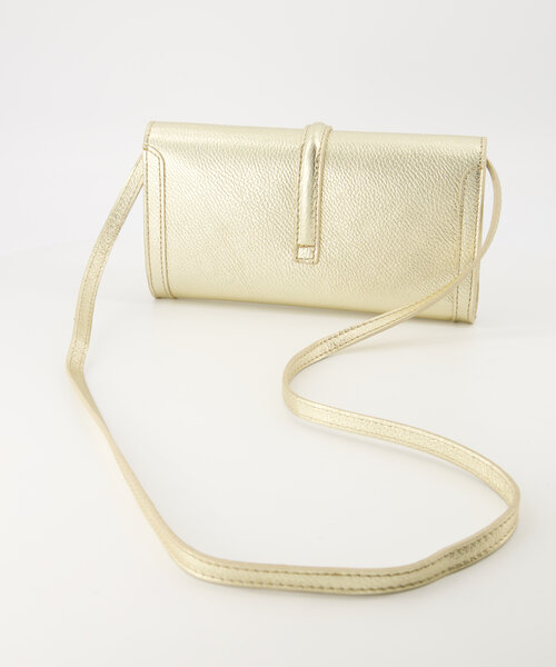 Quinn - Classic Grain - Clutch - Goud - DL731 - Zilverkleurig