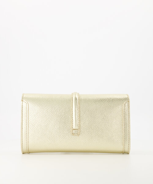 Quinn - Classic Grain - Clutch - Goud - DL731 - Zilverkleurig