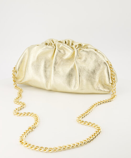 Maxime - Metallic - Clutch - Goud - L003 - Goudkleurig