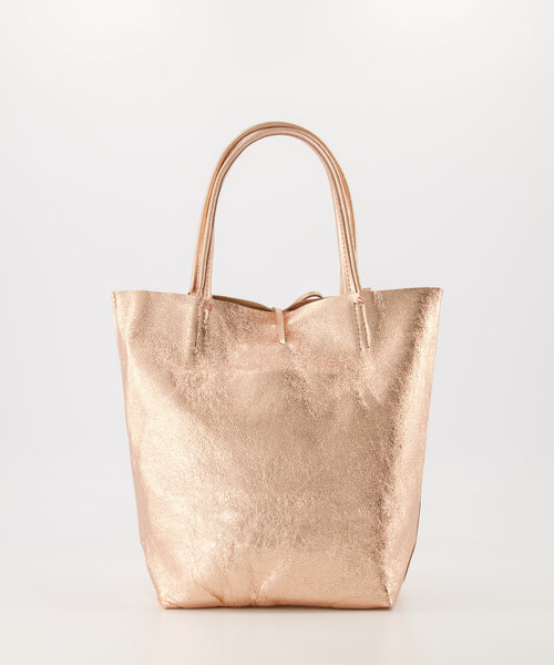 Alice  - Metallic - Crossbody tassen - Rose Goud - L547 - Zilverkleurig