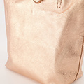 Alice  - Metallic - Crossbody tassen - Rose Goud - L547 - Zilverkleurig