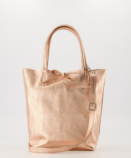 Alice  - Metallic - Crossbody tassen - Rose Goud - L547 - Zilverkleurig